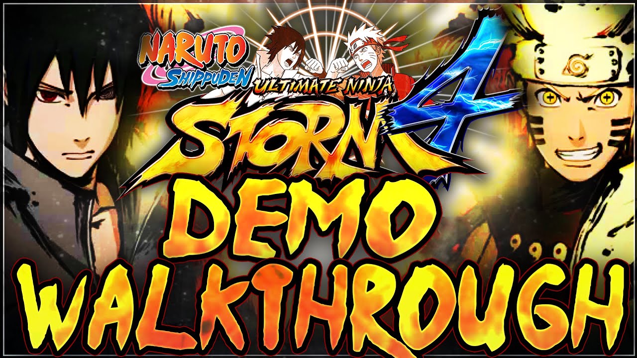 naruto ultimate ninja storm 4 demo